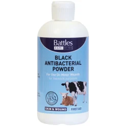 Battles Black Antibacterial Powder