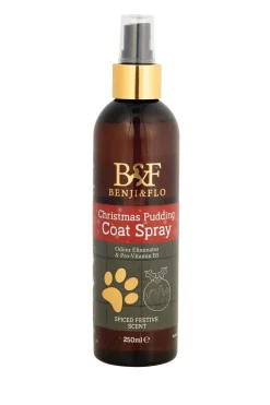 Benji & Flo Christmas Pudding Coat Spray