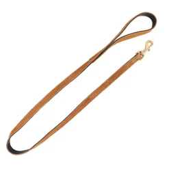 Benji & Flo Noble Suede Dog Lead