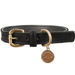 Benji & Flo Noble Suede Dog Collar