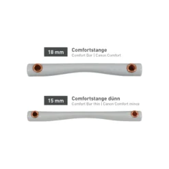 Beris Dressage Curb Bit Long With Thin Comfort Bar
