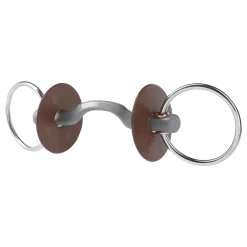 Beris Hard Loose Ring 7.5cm Snaffle Bit with Thin Konnex