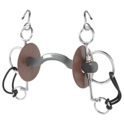 Beris Hard Short Pelham with Konnex Tongue Port