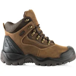 Buckbootz BSH002BR Safety Lace Boot