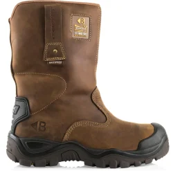 Buckbootz BSH010BR Safety Rigger Boot