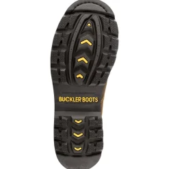 Buckbootz B701SMWP Leather Goodyear Welted Waterproof Safety Rigger Boot with Ankle Support