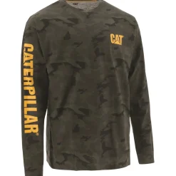 Caterpillar Trademark Banner Long Sleeve Tee