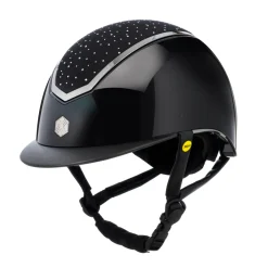 Charles Owen Kylo Crystal Gloss with MIPS Riding Hat