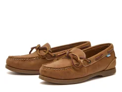 Chatham Ladies Olivia G2 Premium Nubuck Slip On Deck Shoes