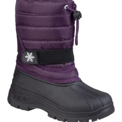Cotswold Icicle Toggle Lace Snow Boot Kid
