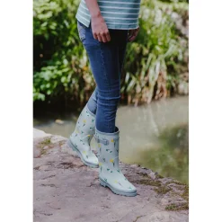 Cotswold Women Wildflower Tall Wellingtons