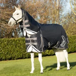DefenceX Shield 50g Turnout Rug with Detachable Neck