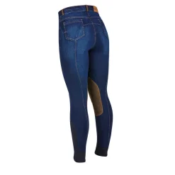 Dublin Shona Knee Patch Ladies Denim Breeches