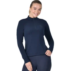 Dublin Ladies Brushed Long Sleeve Riding Top