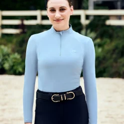 Dublin Ladies Brushed Long Sleeve Riding Top
