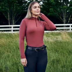 Dublin Ladies Brushed Long Sleeve Riding Top