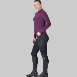 Dublin Ladies Brushed Long Sleeve Riding Top