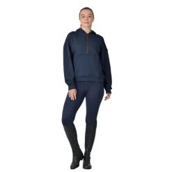 Dublin Ladies 1/4 Zip Hooded Fleece Pullover