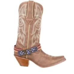 Durango Women Crush Flag Boot Ladies Mid Boot
