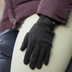 E.L.T Adult Picot Winter Cotton Gloves