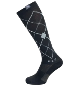 E.L.T Argyle Riding Socks
