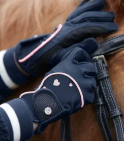 E.L.T Child Metropolitan Heart Riding Gloves