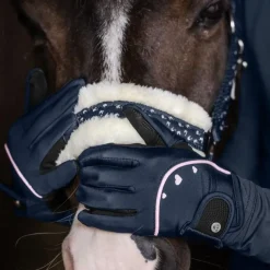 E.L.T Child Metropolitan Heart Riding Gloves