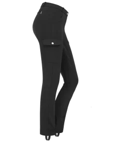 E.L.T Ladies Micro Jodhpur Cargo Silicone Breeches