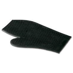 E.L.T Rubber Grooming Glove, black