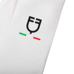 Equestro Competition Tie With Embroidered Logo Equestro X Fise