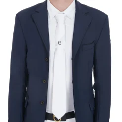 Equestro Competition Tie With Embroidered Logo