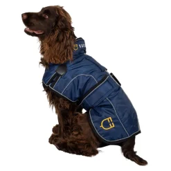 Equestro Dog Coat With Reflective Piping