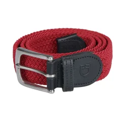 Equestro Elasticized Belt Crossed Pattern