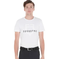 Equestro Elasticized Belt Crossed Pattern