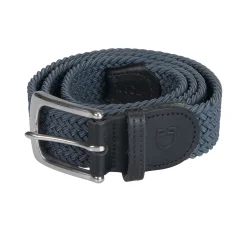 Equestro Elasticized Belt Crossed Pattern