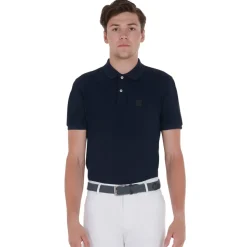 Equestro Elasticized Belt Crossed Pattern