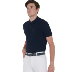 Equestro Elasticized Belt Crossed Pattern