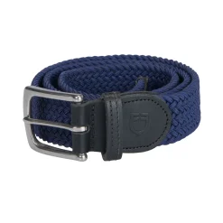 Equestro Elasticized Belt Crossed Pattern