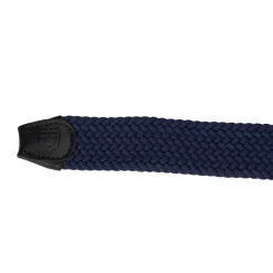 Equestro Elasticized Belt Crossed Pattern
