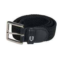 Equestro Elasticized Belt Crossed Pattern