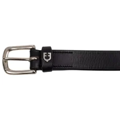 Equestro English Belt With Contrasting Embroidery