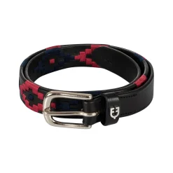 Equestro English Belt With Southwest Decoration