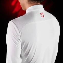 Equestro Equestro Ridertechnology Men's Competition Polo Shirt Long Sleeves And Buttons