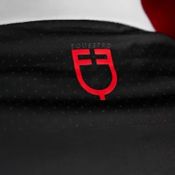 Equestro Equestro Ridertechnology Men's Competition Polo Shirt Long Sleeves And Buttons