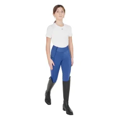 Equestro Girls' Fleece Lining Leggings