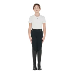 Equestro Girls' Fleece Lining Leggings