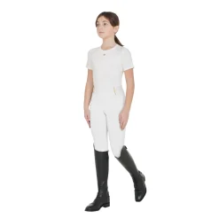 Equestro Girls' Fleece Lining Leggings