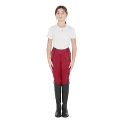 Equestro Girls' Fleece Lining Leggings