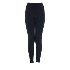 Equestro Girls' Leggings With Perforated Decorations