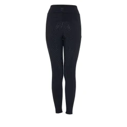 Equestro Girls' Leggings With Perforated Decorations